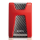 Dysk zewnętrzny ADATA HD650 2TB USB 3.2 Gen. 1 Czerwono-Srebrny